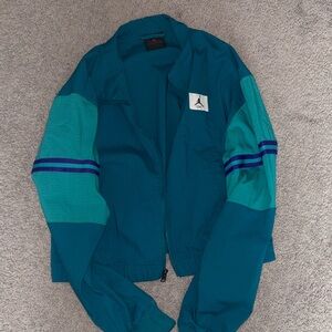 Jordan Teal and Blue Track Jacket